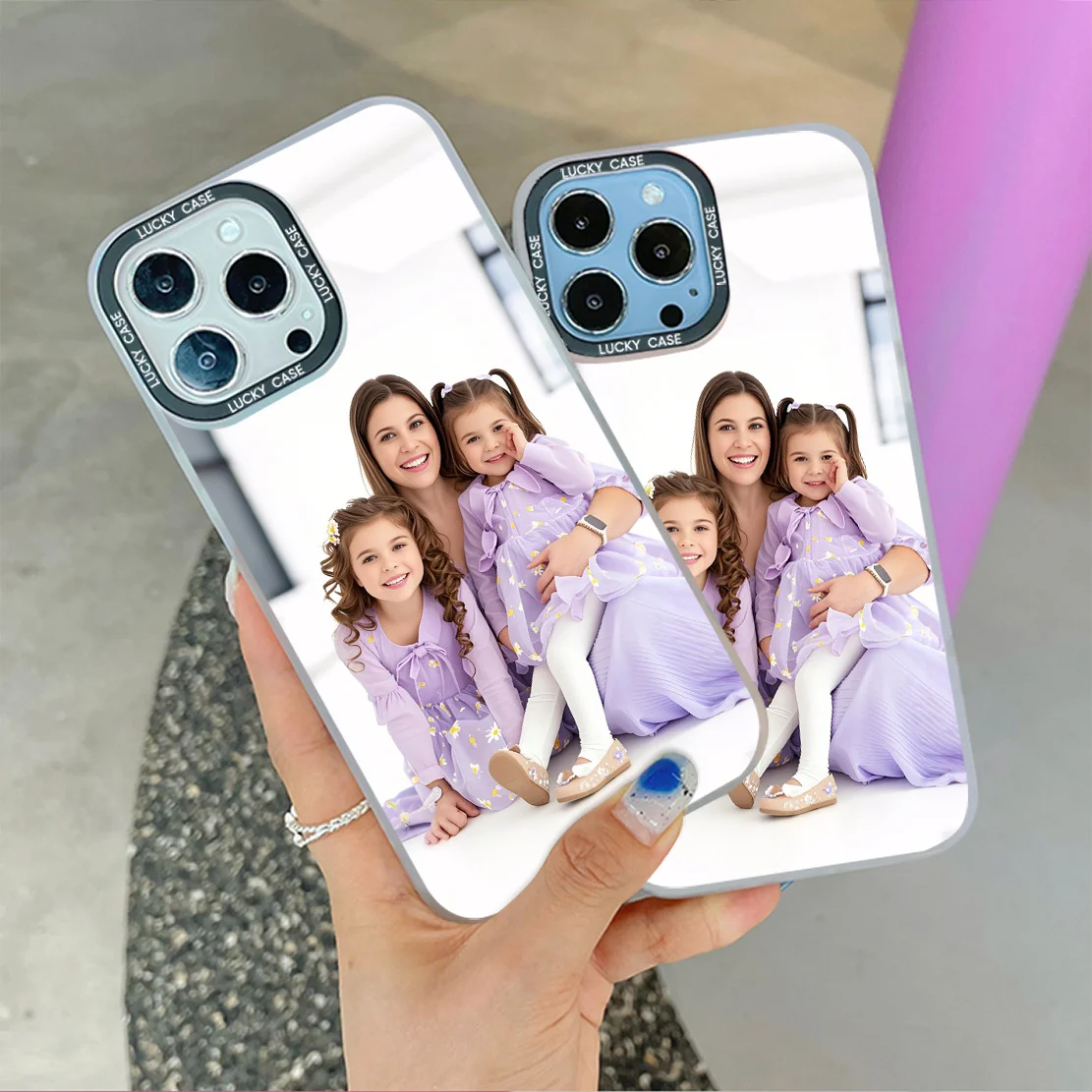 Customizable Shockproof Phone Cover with DIY Photo Personalization