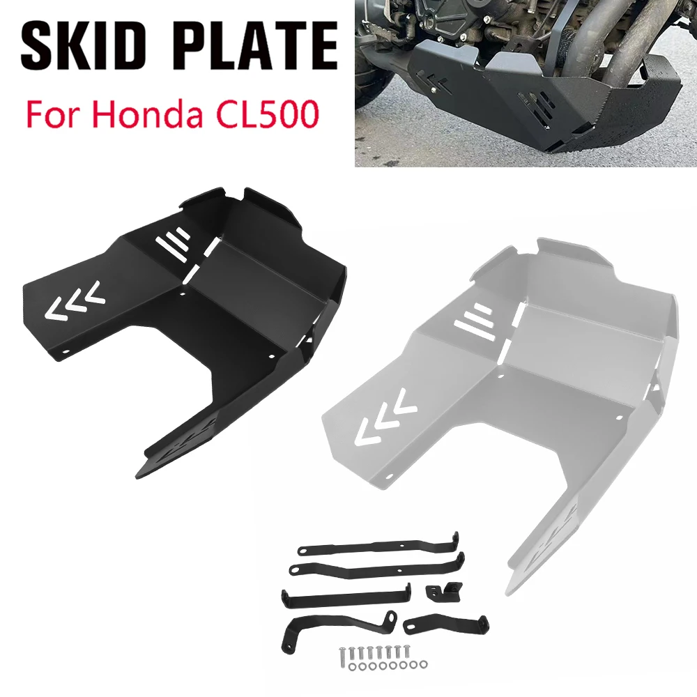 

Bash Plate For Honda CL300 CL500 CL 300 500 2023 2024 Motorcycle Skid Plate Belly Pan Engine Guard Bottom Chassis Protector