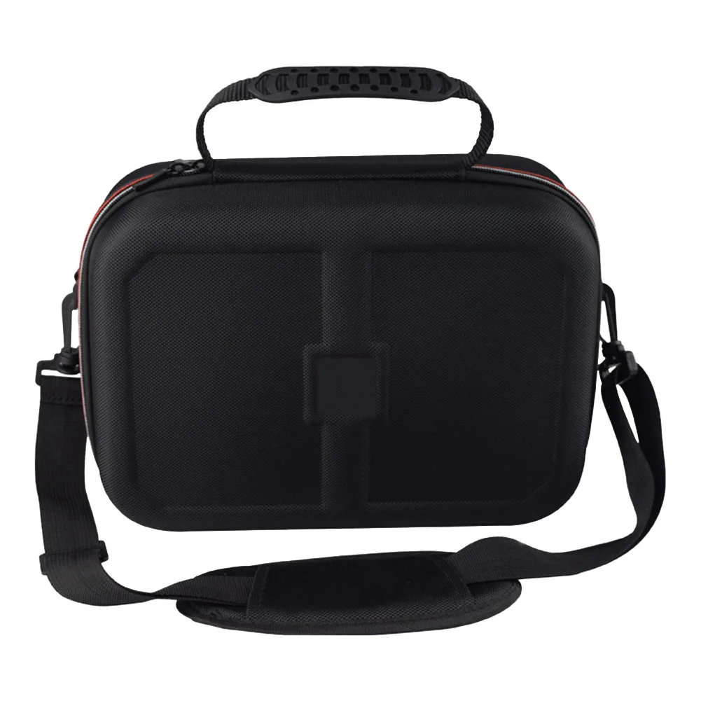For NS2 Game Console Travel Case with 18 Card Slots Hard Shell Box Console Carrying Shoulder Bag Outdoor Storage Handbag