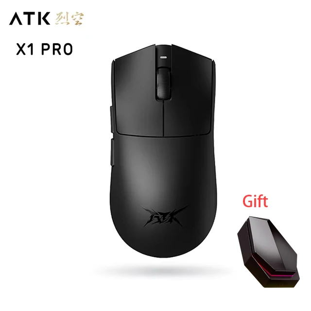 マウス・トラックボール G pro x surperlight ,ATK X1 PRO MAX Atk X1 Pro Max Mouse X1 Ultra Wireless Bluetooth Mouse Paw3950