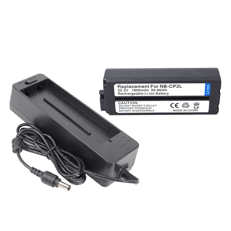Cp-2L Cp 2L Nb Cp2L Nb-Cp2L Batteria Con Caricabatterie Per Canon Nb-Cp1L Cp2L Selphy Cp100 Cp200 Cp220 Cp300 Cp330 Cp400 Cp1300