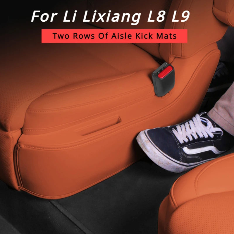 Per Li Lixiang L8 L9 2022 2023 Interni Auto Seconda Fila Sedile Bordo Laterale Kick Pad Auto Anti Kick Pad Fit Leading Ideal L8 L9