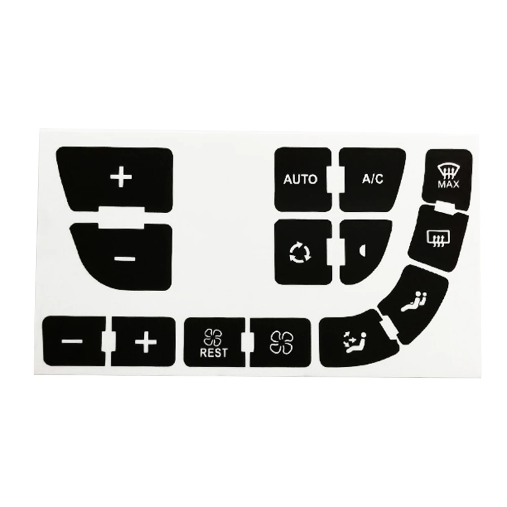 Car Start Button For Picasso Car Button Repair Decal Sticker for C4 Grand Picasso Air Condition Button