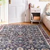 Light Luxury Vintage Living Room Carpet Foldable Machine Washable Decoration Coffee Tables Bedroom Rug Plush Mat Ковер Tapis 러그 2