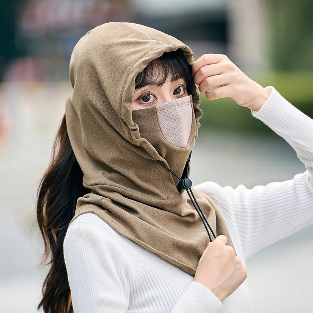 Hot Sale Filter Screen Head Cap Windproof Mask Cap Pullover Cap Unisex Autumn Winter Warm Head Cover 2
