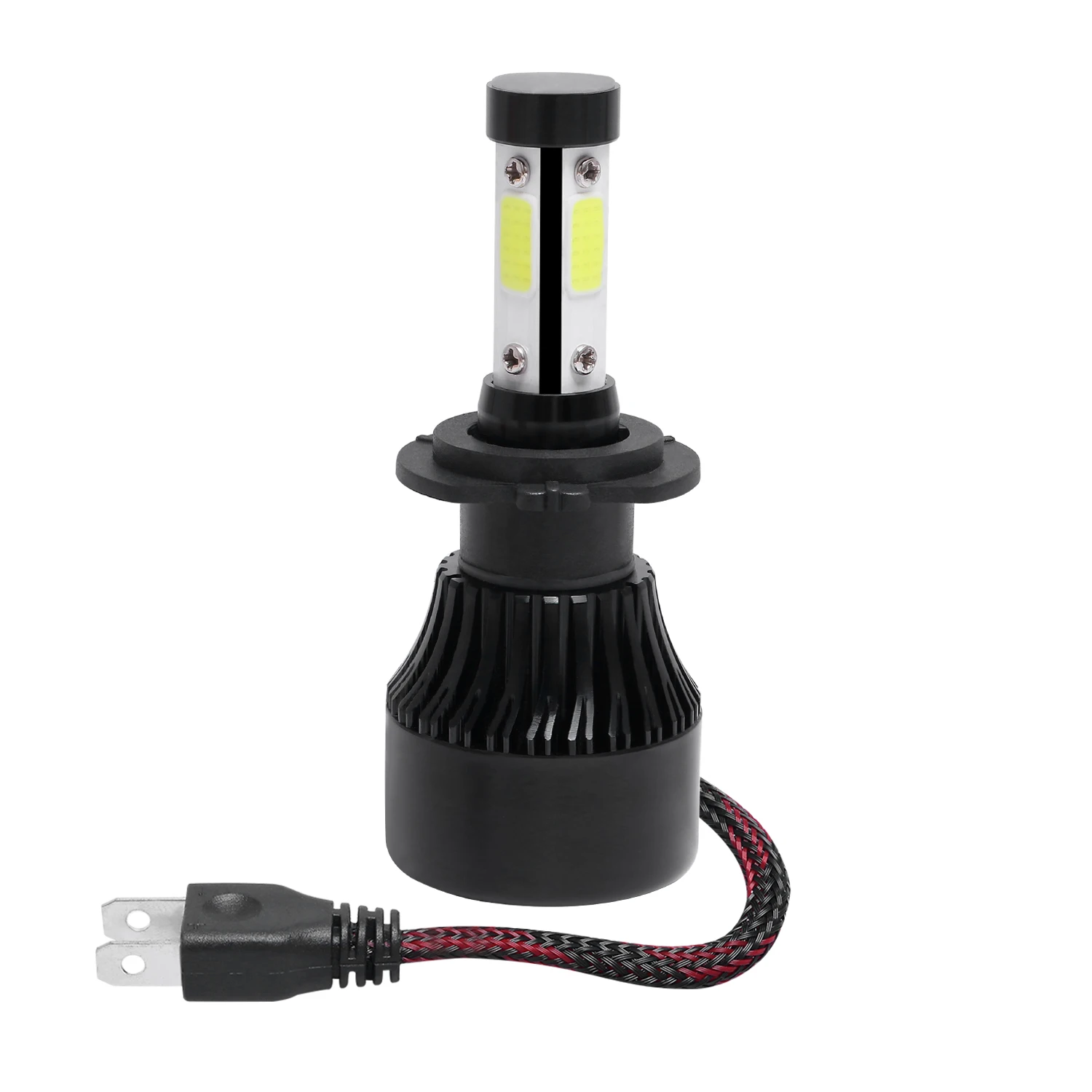 4Side H7 LED Car Headlight 4 Side 360 Degree 20000LM H1 H3 H4 H8 H9 H11 Headlight Bulb HB3 9005 HB4 9006 Car Lights 6000K 2Pcs