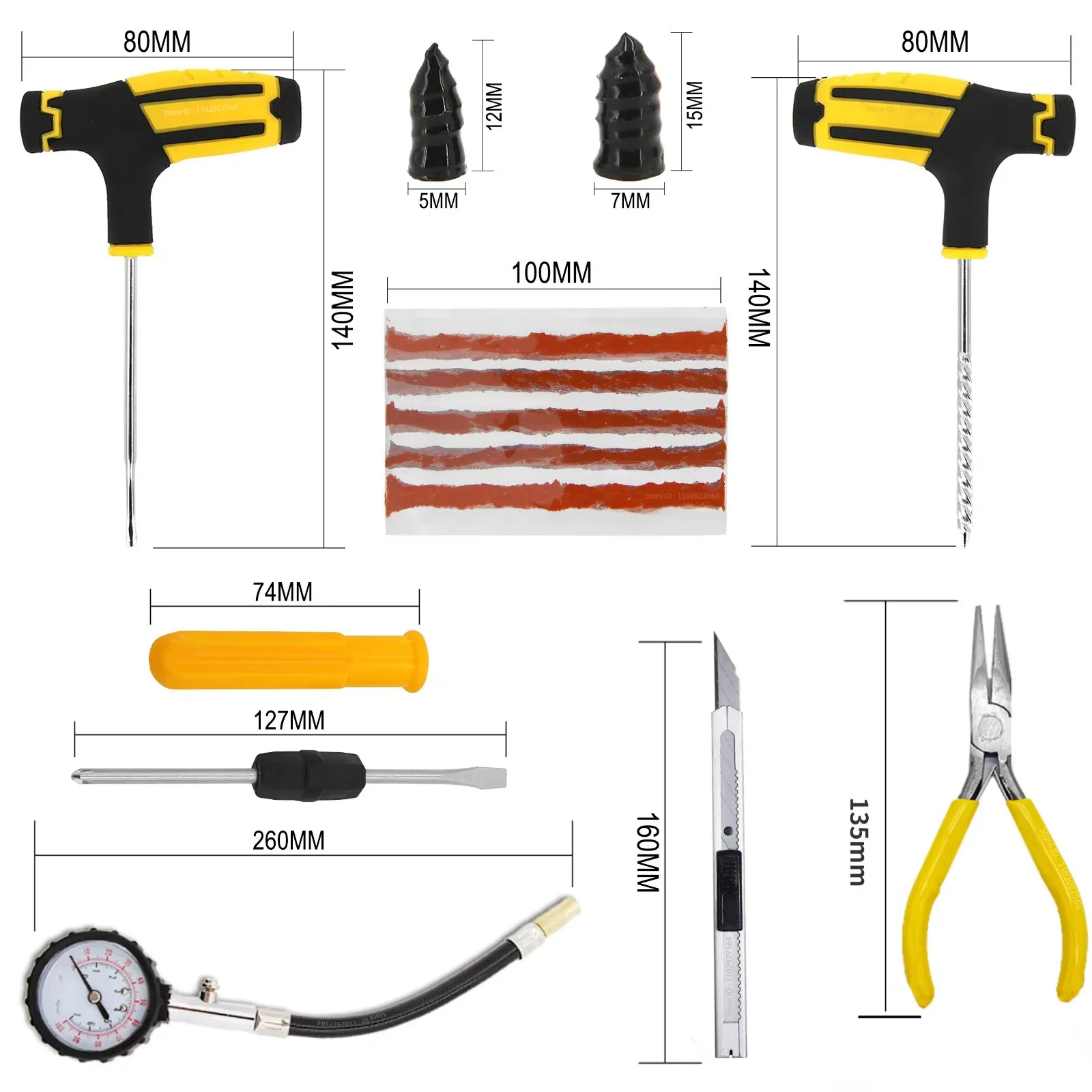Car Tire Repair Kit 2