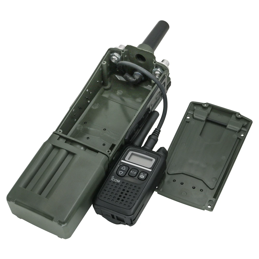 Tactical Military AN/PRC 163 Virtual Box Adapter Yaesu Vertex Plug for Tactical 6 Pin Ptt Military Adapter