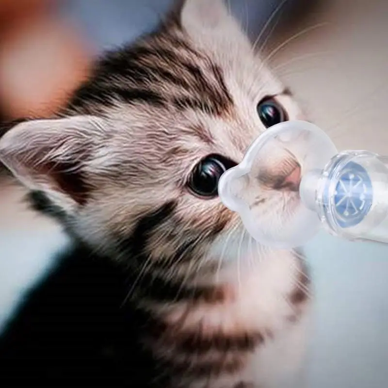 Aerosol Chamber For Pets Effective Handheld Spacer With Low Resistance Inhalation Valve Light Weight Aerosol Chamber Inhaler