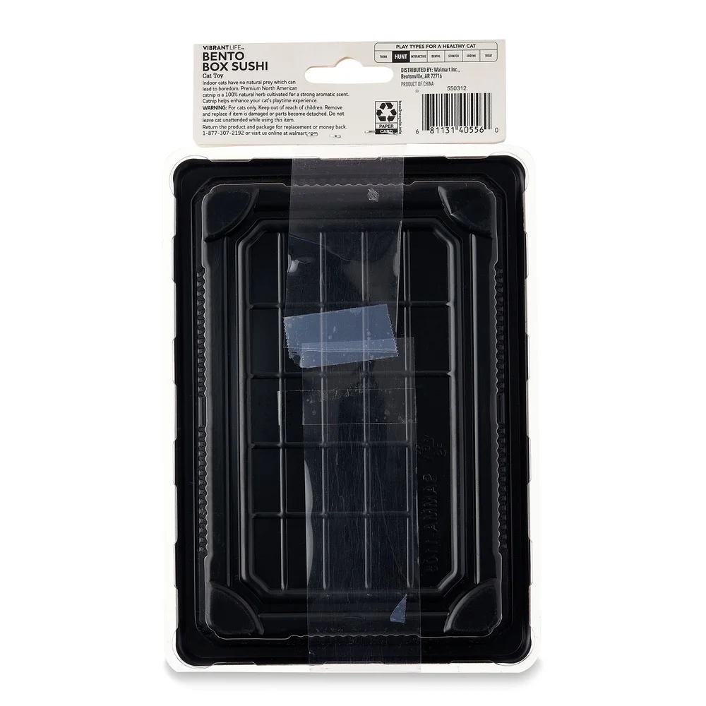 CaCatnip Sushi Bento Toy Set 5