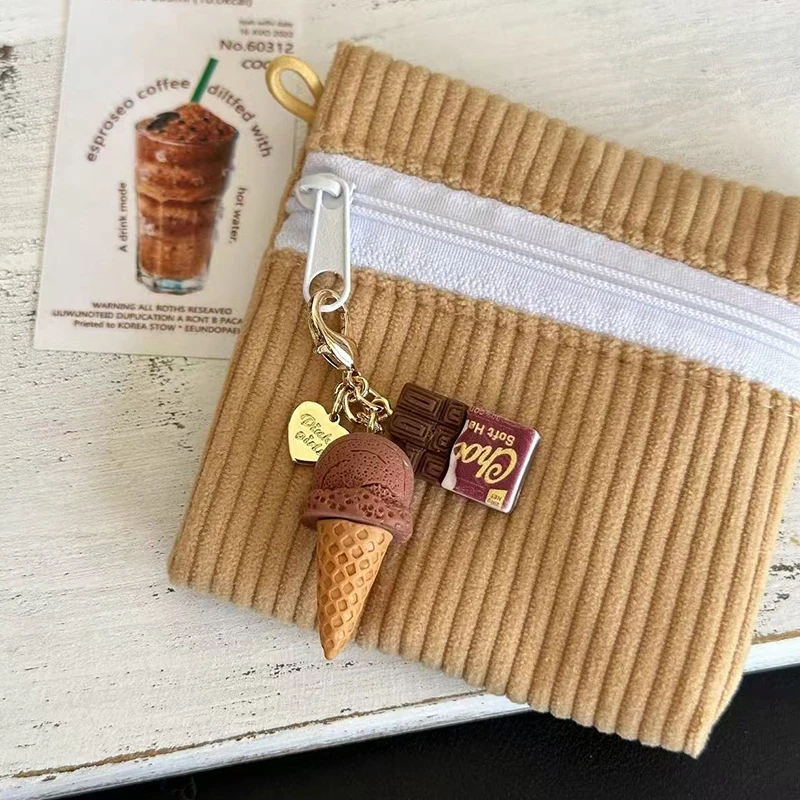 Kreative einzigartige Donut Brot Kaffee Telefon Charm Strap Anhänger Lanyard simulierte Lebensmittel Spielzeug Schlüsselbund Tasche Zubehör Geschenk – Detail 1