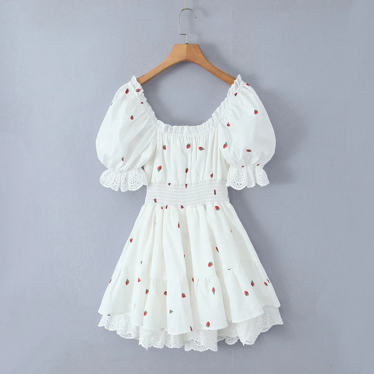 chinese dress ladies Off Shoulder Lace Mini Dress