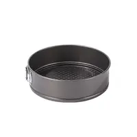 Lot de 3 Moules à Gâteau en Acier Carbone – Formes Cœur, Rond et Carré avec Fond Amovible 4