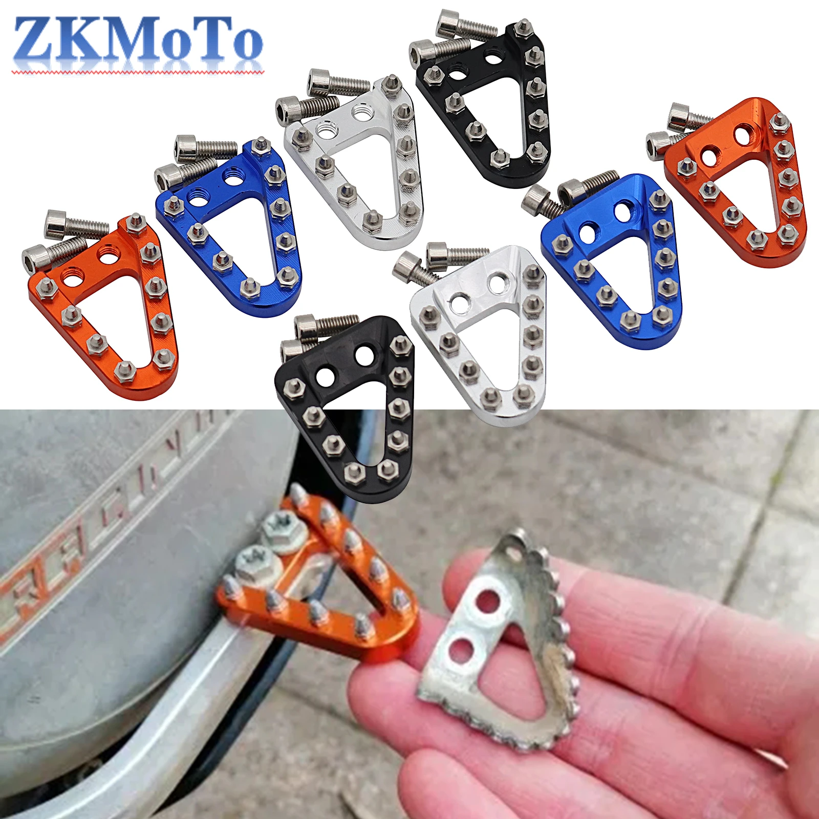 

Rear Brake Pedal Lever Step Plate Tip For KTM SX SXF XC XCF XCW EXC EXCF For GasGas For Husqvarna FC TC FE TE FX TX 2016-2022