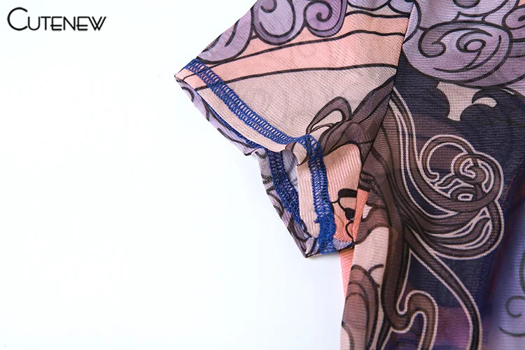 Mono deportivo de una pieza con estampado de manga corta para mujer, estilo informal, para fitness, ropa de calle, primavera, nuevo