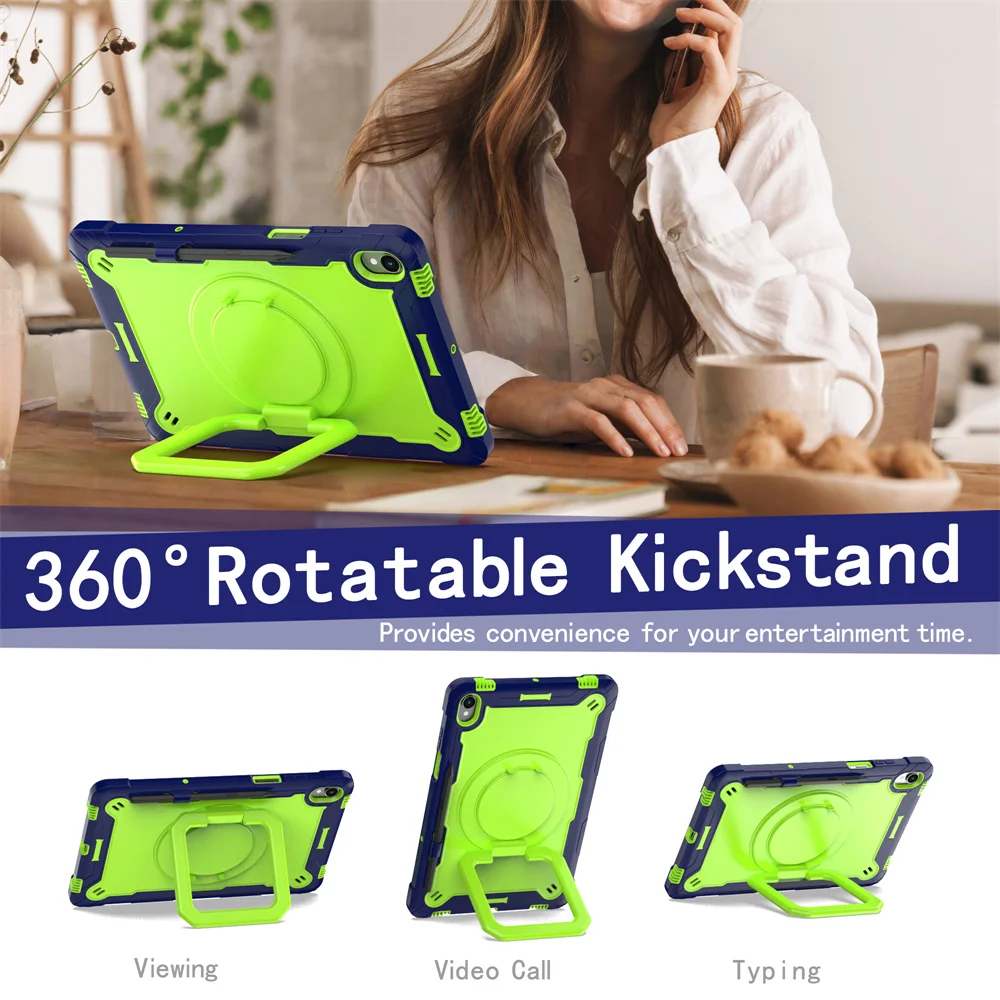 Armor Case With 360 Rotation Kickstand For Samsung Galaxy Tab S11_voghion.com