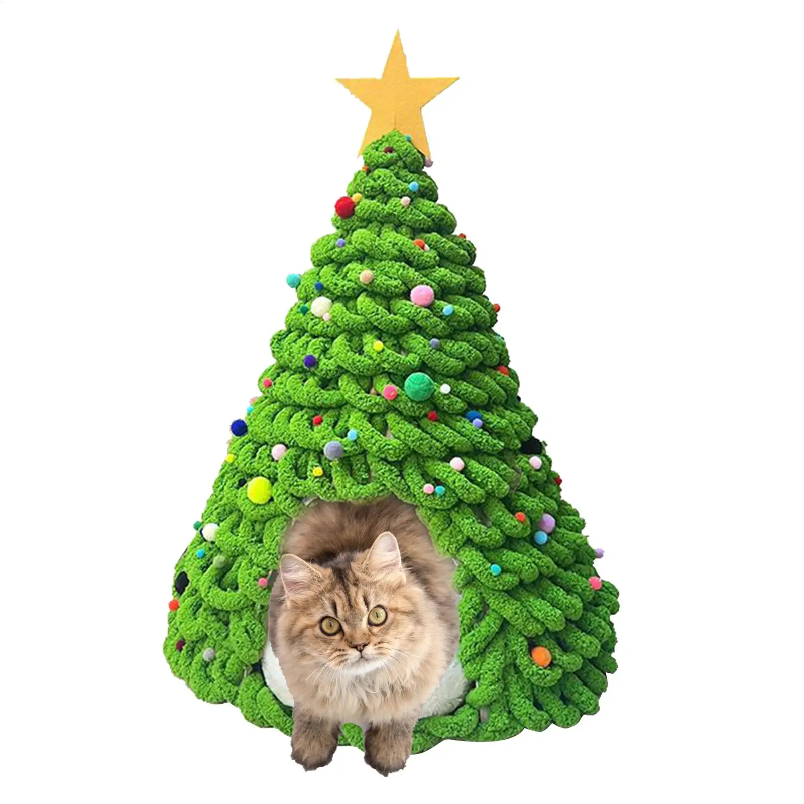 Christmas Tree Cat House Kit image 2