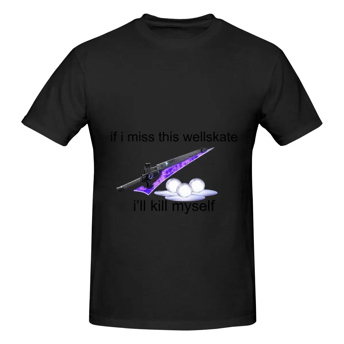 

Забавная классическая мужская футболка If I Miss This Wellskate, топы с принтом, свободные и облегающие Женские футболки