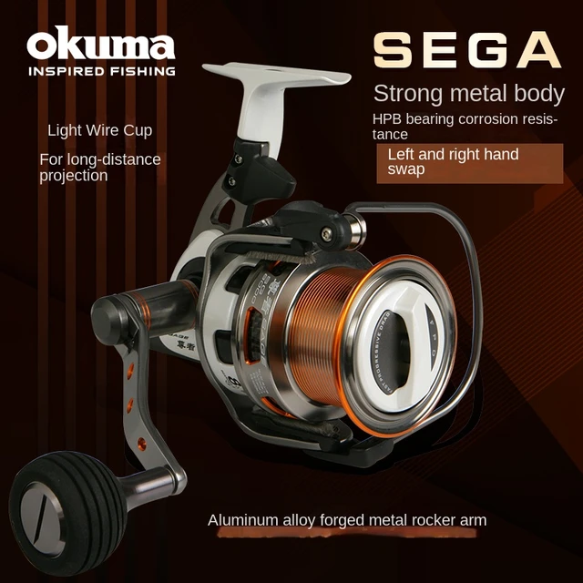 OKUMA SEGA 8000 Surf Long Cast Spinning Fishing Reel - AliExpress