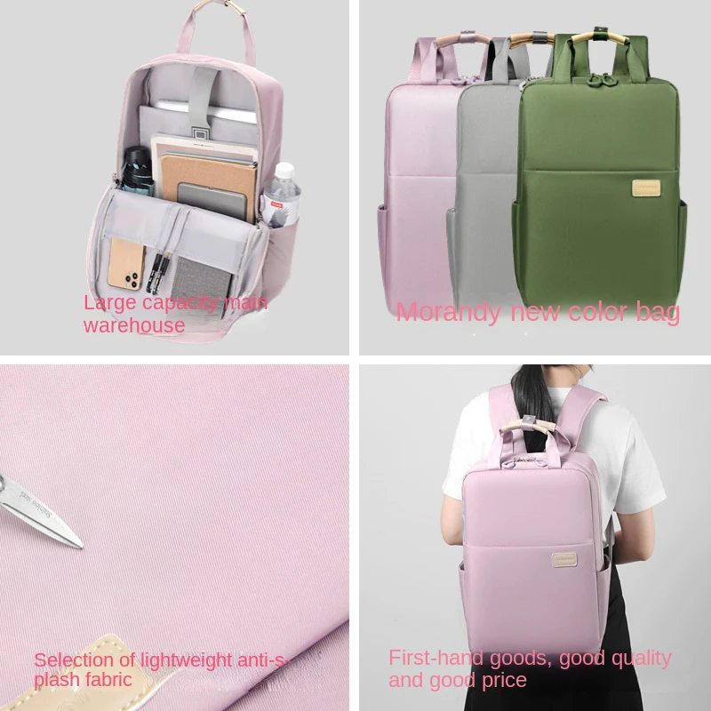 QINNXER Multifinonal travel Backpack for women new laptop bag for boys computer handbag for girls and youth school mochila girls