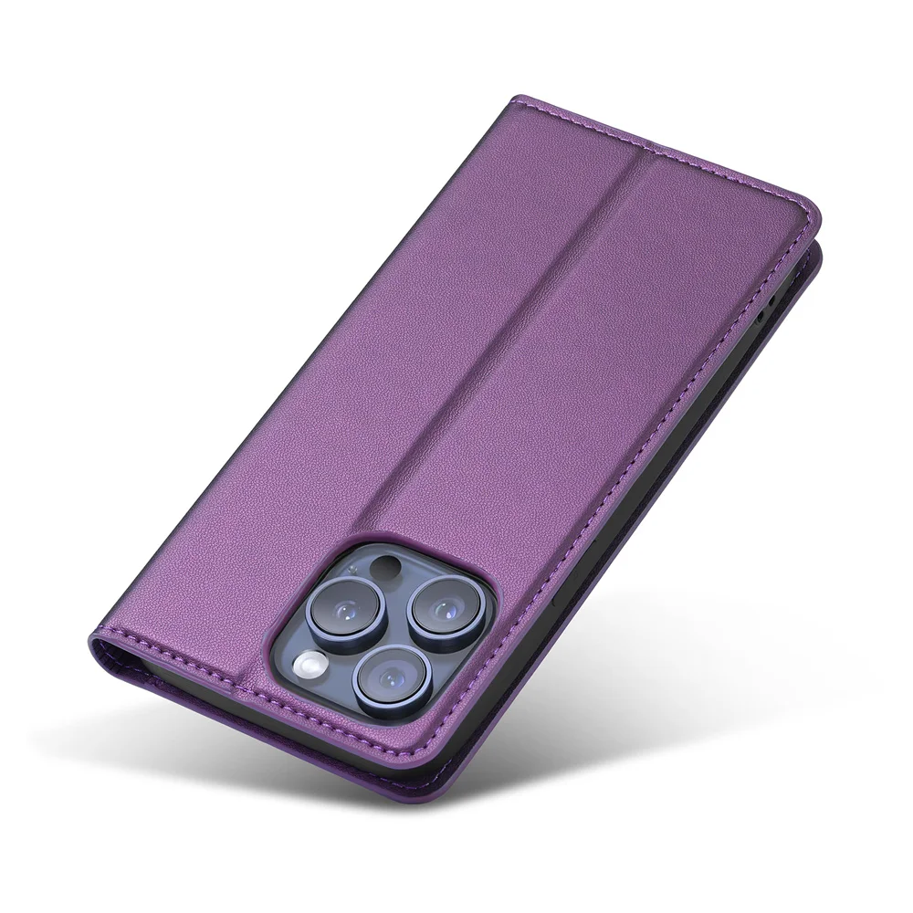 Luxury Leather Wallet Flip Case - Premium Phone Cover
