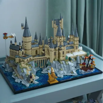 🏰 Magic Castle & Grounds Building Set – 2660 PCS Architecture Fantasy Model 1