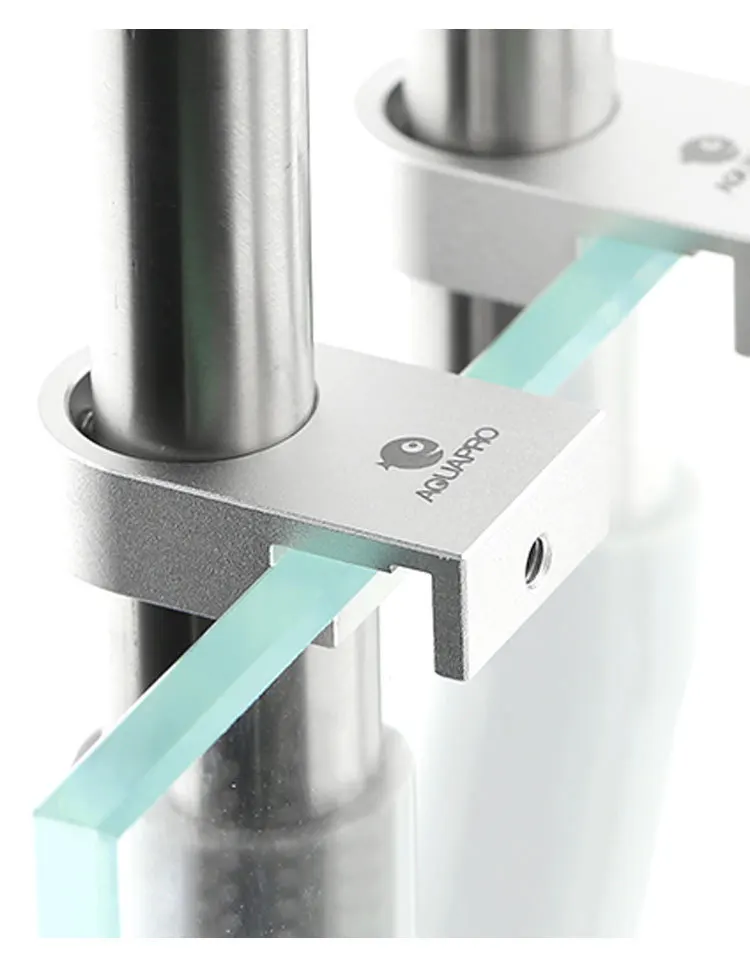 MINI Aluminum Fixing Bracket Holder Aquarium Aquatic Fish Plant Tank Feeding Clamps Water Hose Filters Supplies Accessories