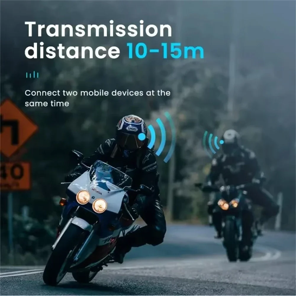 Bluetooth Headset Wireless Motorcycle