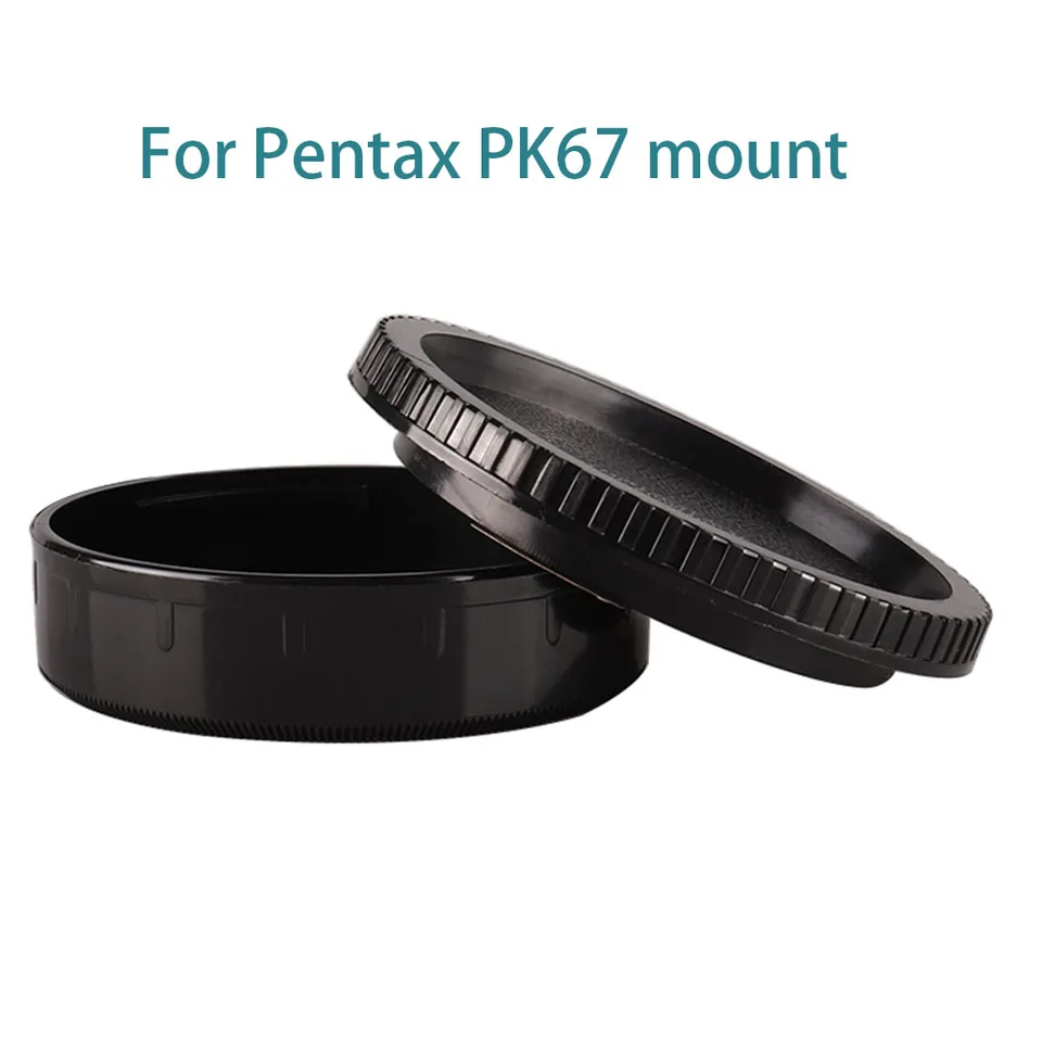 Pentax 67 / 6x7 Body Cap Set (PK67 Mount) – Dust Cover For Medium Format Camera
