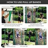 Resistance Bands Exercise Elastic Workout Ruber Loop Strength Rubber Band Pilates Gym Fitness Equipment Training Expander 4