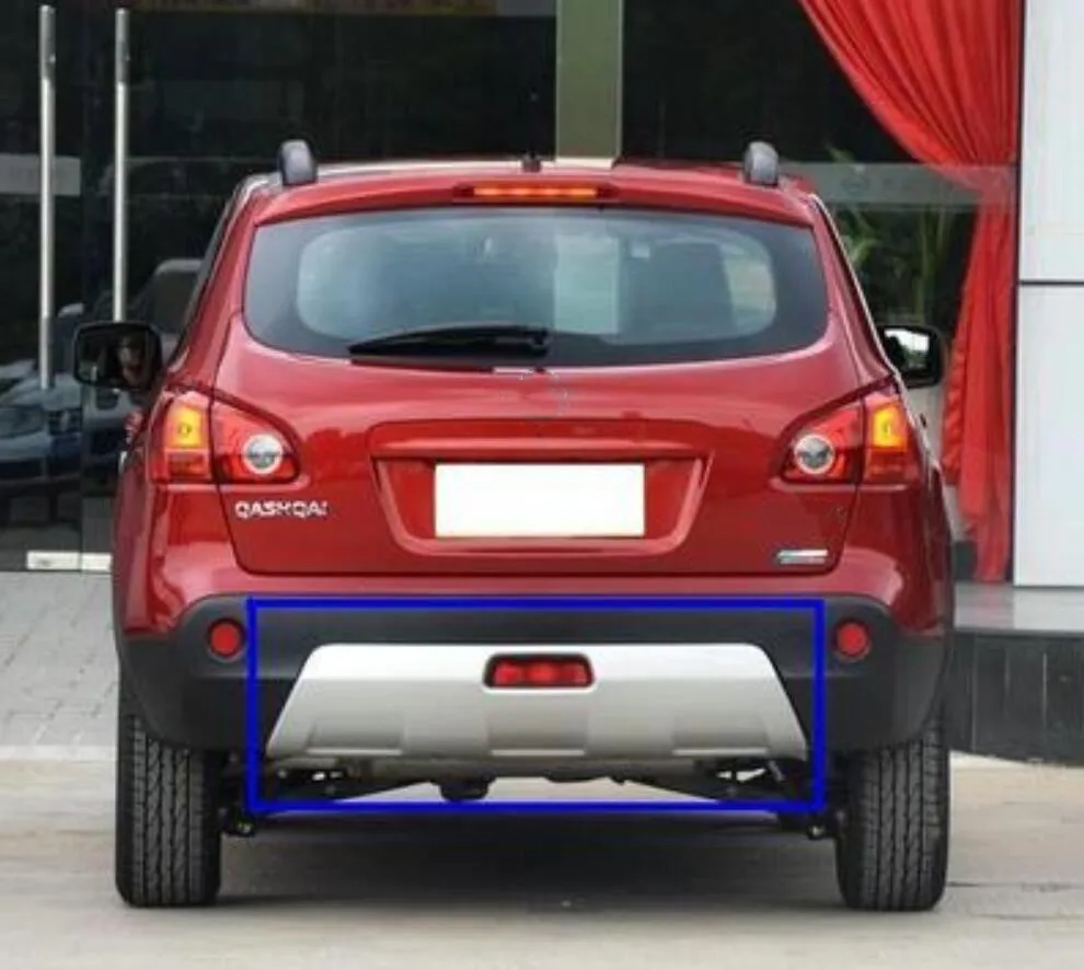 

car accsesories For Nissan Qashqai J10 2007-2015 2017 front and rear Bumper Protector Skid Plate cover fit Car styling