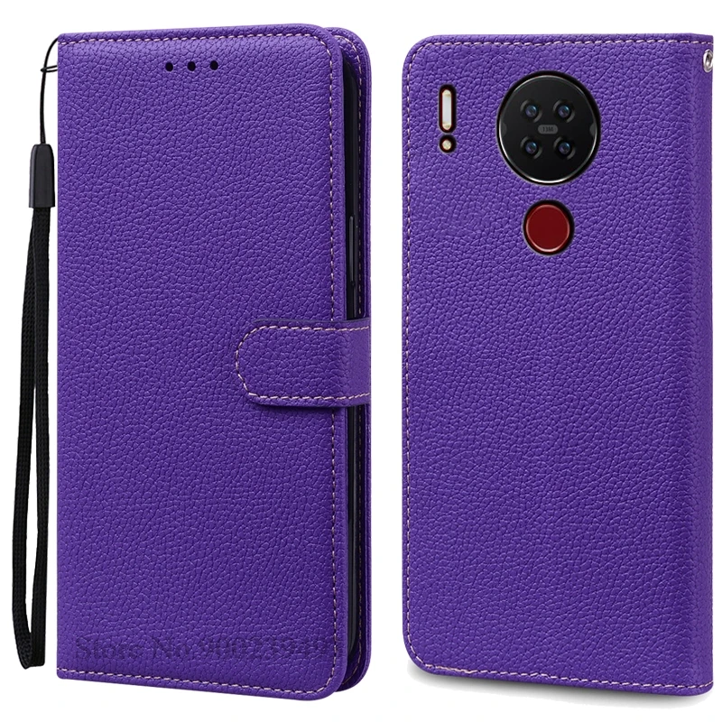 Elegant Leather Flip Wallet Phone Case with Bumper Protection