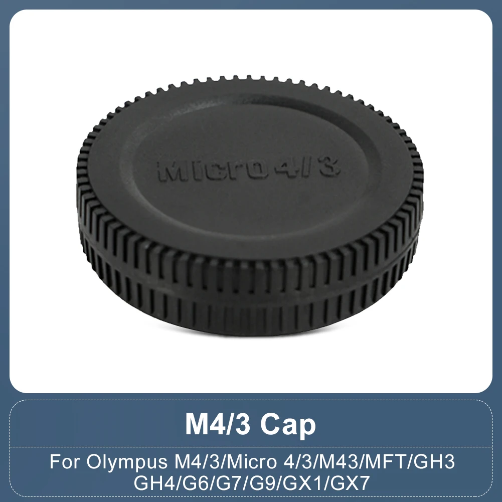 

Camera Front Cap Body Cap Rear Lens Cap for Olympus M4/3 Micro 4/3 M43 MFT GH3 GH4 G6 G7 G9 GX1 GX7 Camera Cap Cover Protector