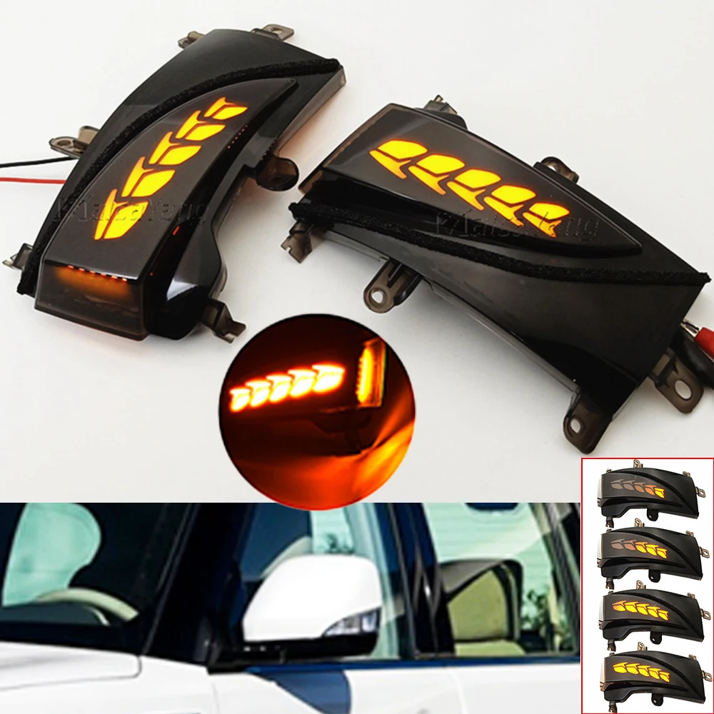 

LED Flashing Turn Singal Light Side For Nissan Patrol Y62 Armada Quest RE52 For Infiniti QX56 QX80 Repeater Lamp Dynamic Indicat