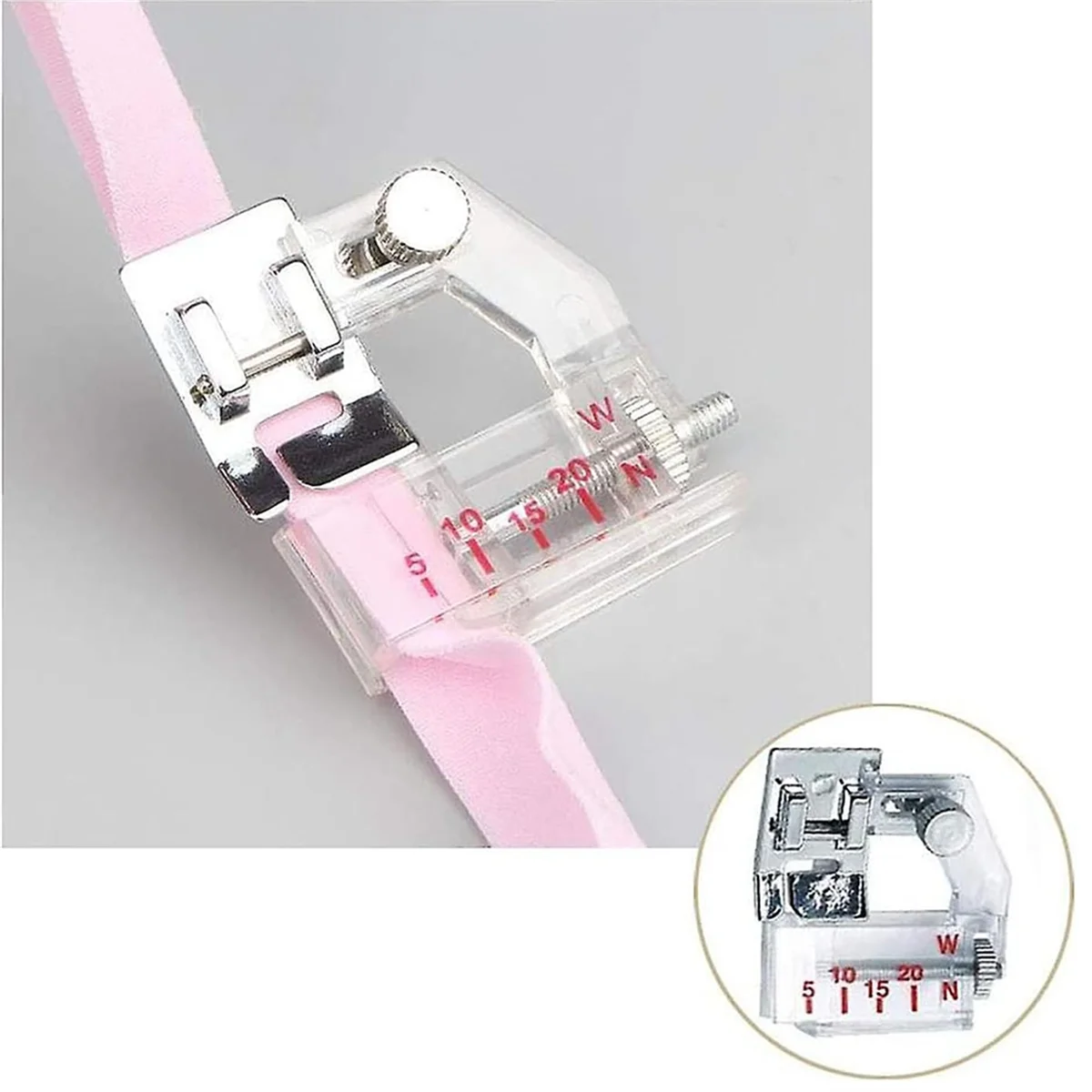 6290 bias tape binding presser foot sewing machines accessories fits Singer Brother Janome Toyota etc