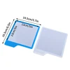 Fashion Silicone Mirror Self Grips Mirror Shatterproof Shaving Makeup Shower Silicone Travel Washroom 6 Colors 14.5x16.5x13cm 4