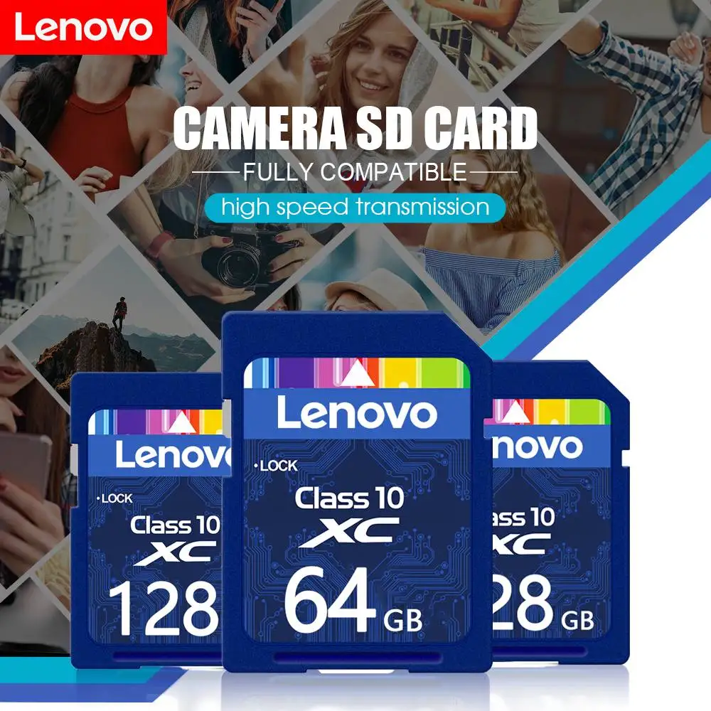 Lenovo TF SD Card Large Capacity 1TB Memory Card Flash Class 10 SD Card