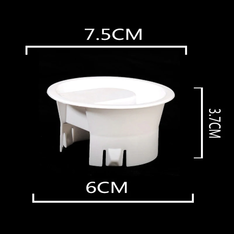 Dianzan Coperchi per Caraffe d'Acqua in Vetro Bianco, 2