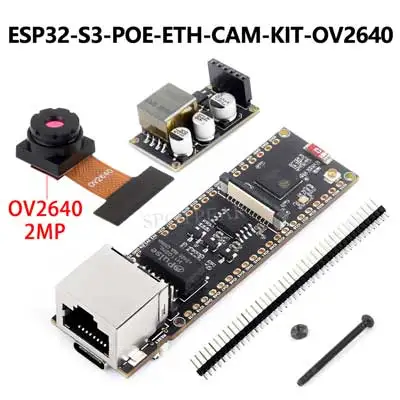 ตัวเลือกสินค้า บอร์ดพัฒนากล้อง ESP32-S3 PoE ครบเครื่อง