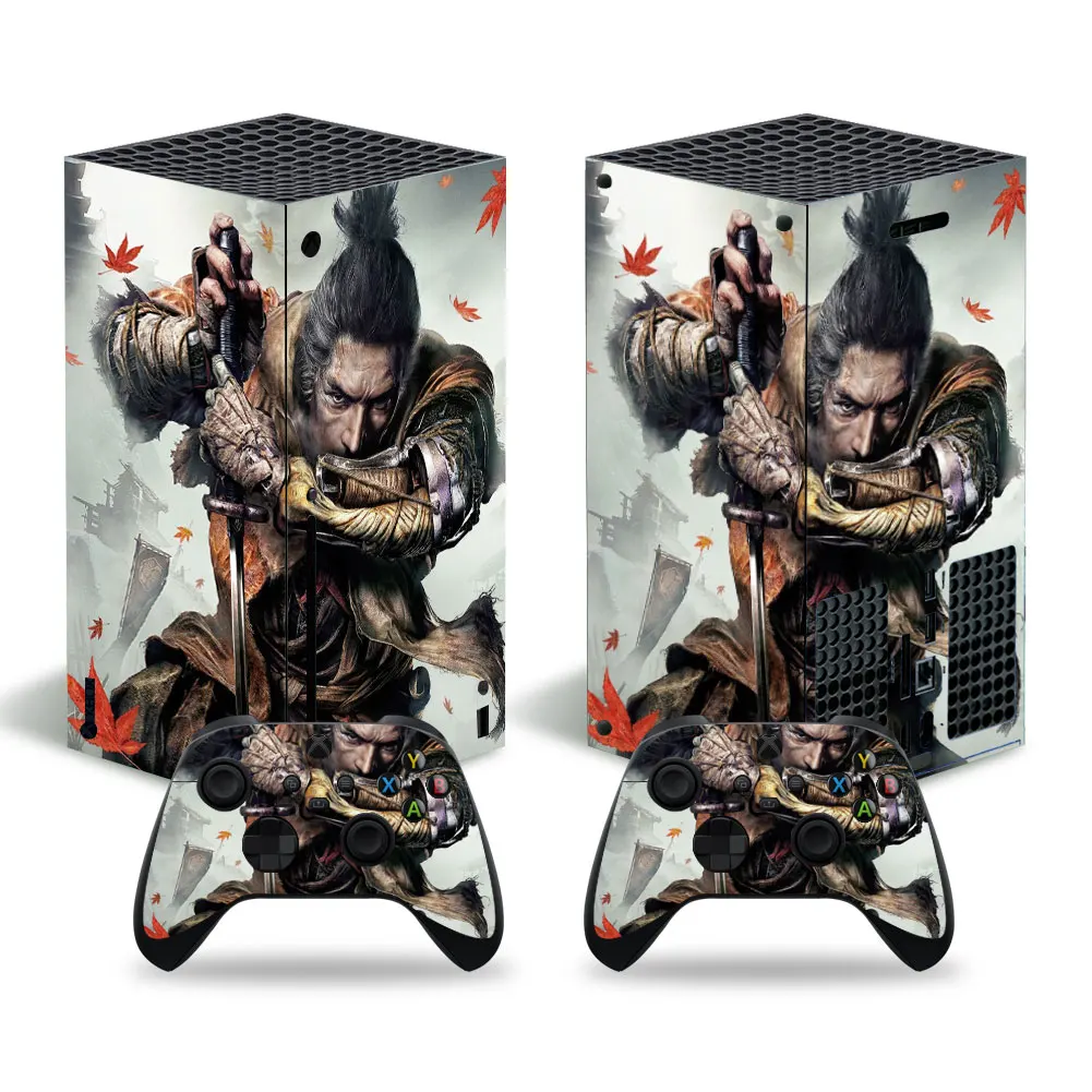 Per Xbox Series X Sekiro: Ombre Die Due Volte Skin Cover Per Adesivi In Vinile Console Controller Dualsense Adesivo Protettivo Antipolvere