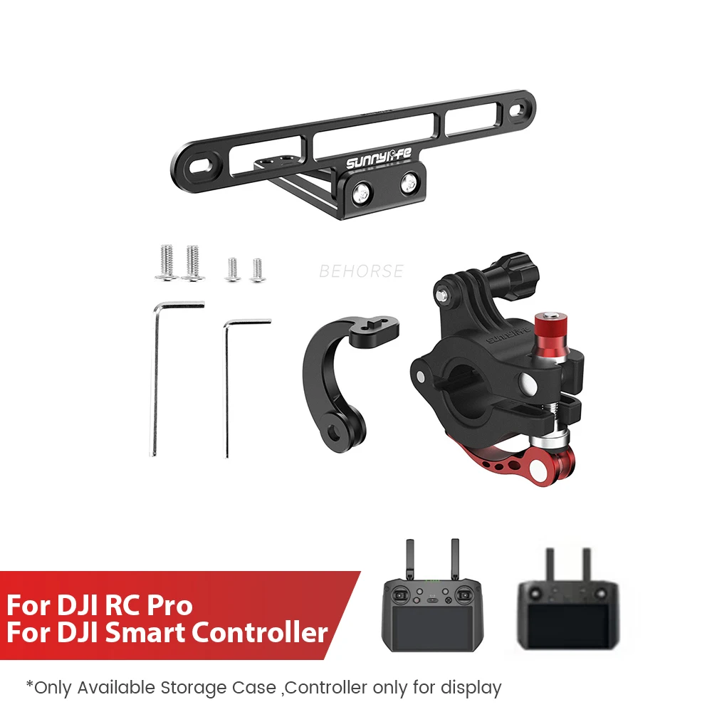 Supporto per bicicletta per DJI Mini 4 Pro/Air 3/Mini 3 Pro/Mavic 3 RC-1/RC-2 telecomando Drone Clip manubrio morsetto accessori  44