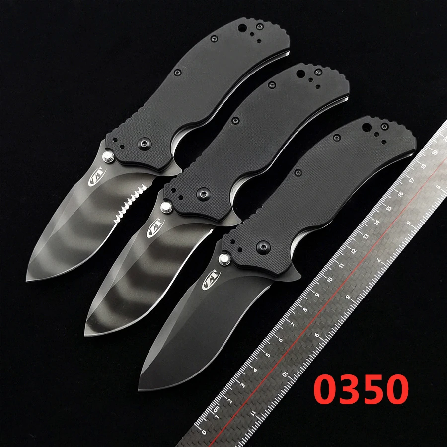 

Zero Tolerance ZT0350 0350TS Assisted Flipper Assisted Flipper Folding Knife Outdoor Camping Hunting Pocket Tactical EDC KNIVES