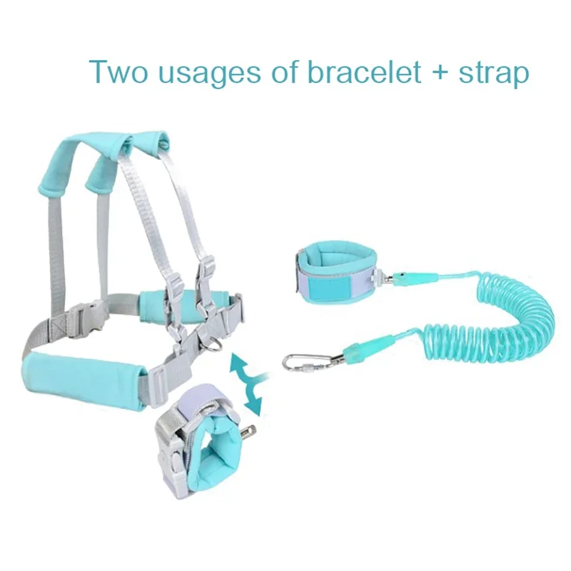 Baby Harness Anti Lost Wrist Link Toddler Leash Safety for Baby Strap Rope Outdoor Walking Hand Belt Band Anti-lost Wristband Kids baby harness,baby loss prevention bracelet,safety wristbands bracelets