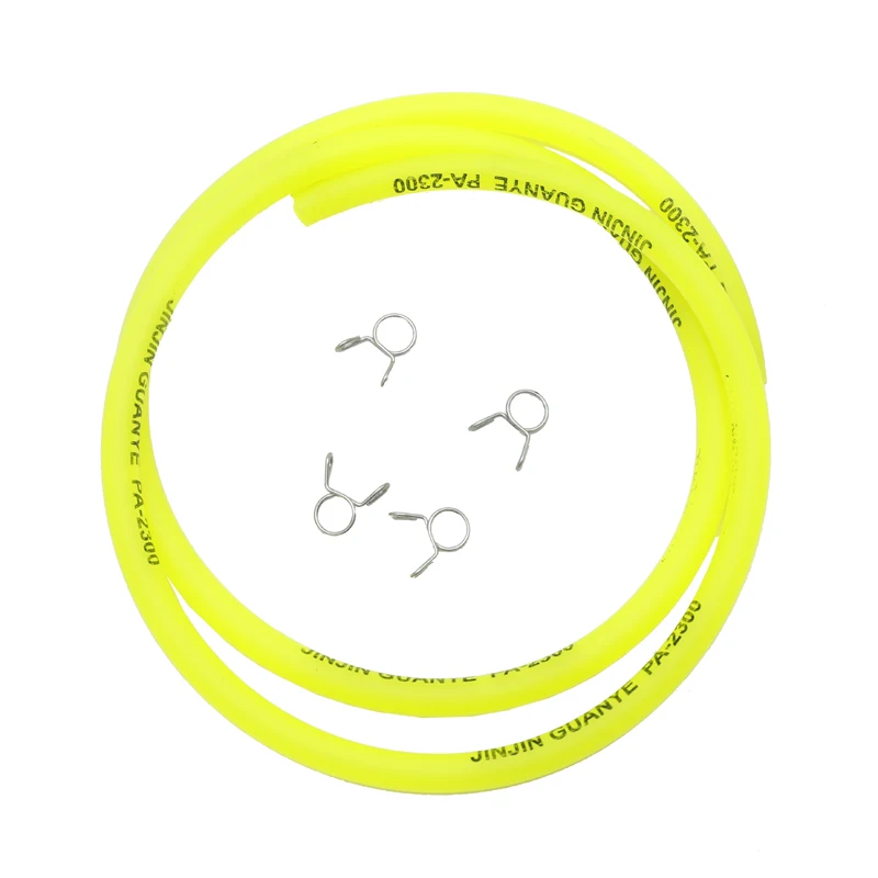 Motorcycle gasoline pipe Color oil pipe High temperature resistant double layer hose Gasoline carburetor connecting hose motorcycle oil tube