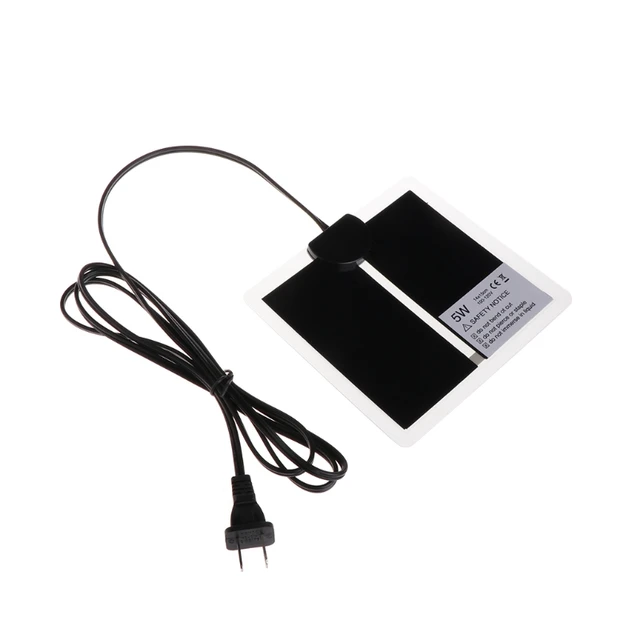 Reptile Heat Mat Warm Hydroponic Heating Pad 20W/14W/7W/5W for Snake Lizard Terrarium Greenhouse Germination B03E 4