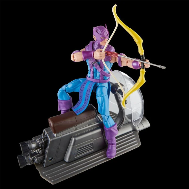 Hasbro Marvel Legends Series Hawkeye with Sky-Cycle Avengers 60th