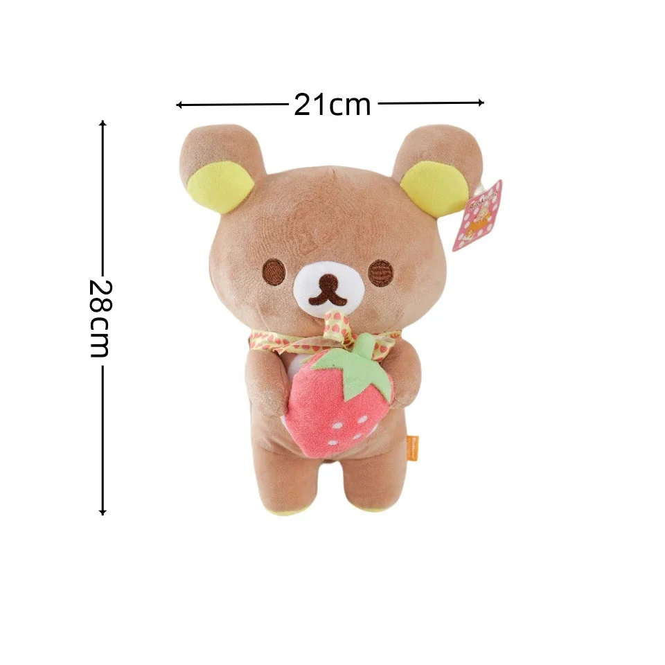 Rilakkuma Plush Toy Teddy Bear Peluche Lovely Anime Rilakkuma Stuffed Doll Kawaii Room Decor Anime Bear Toy Gifts Xmas Present