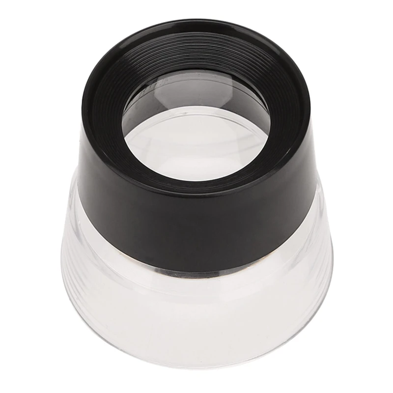 

10X Jewelers Loupe Magnifier Jewelry Eye Loop Monocle- Pocket Glass for Watch Repair Coins Gems Stamps