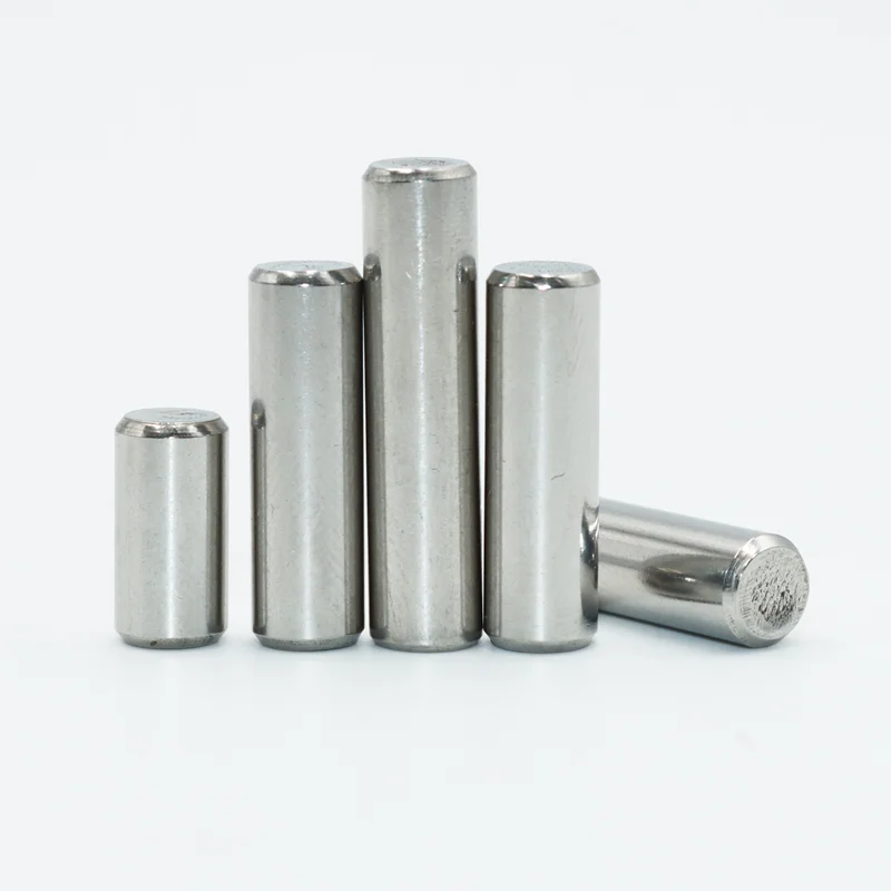 304 Stainless Steel Cylindrical Pin Metal Dowel Pins M2 M3 M4 M5 M6 M8 M10 High Hardened Locating Parallel Pins Solid Lock Pin