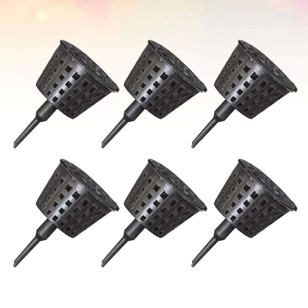 

20pcs Bonsai Slow Release Basket With Cover Mesh Basket with Lid Automatic Planting Container for Bonsai Flower Size
